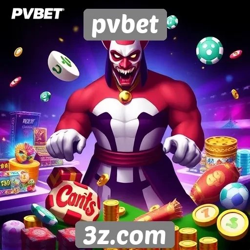 Variedade de jogos disponíveis na plataforma pvbet
